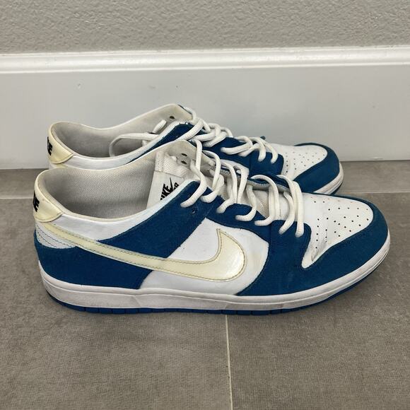 Nike SB Dunk Low Mens Size 10.5 Blue Ishod Wair Comfort Shoes 819674-410 main image 4